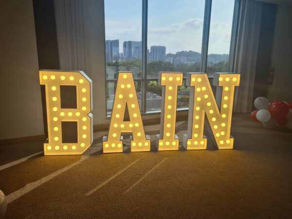 Marquee letter lights rental singapore Marquee letter lights rental singapore