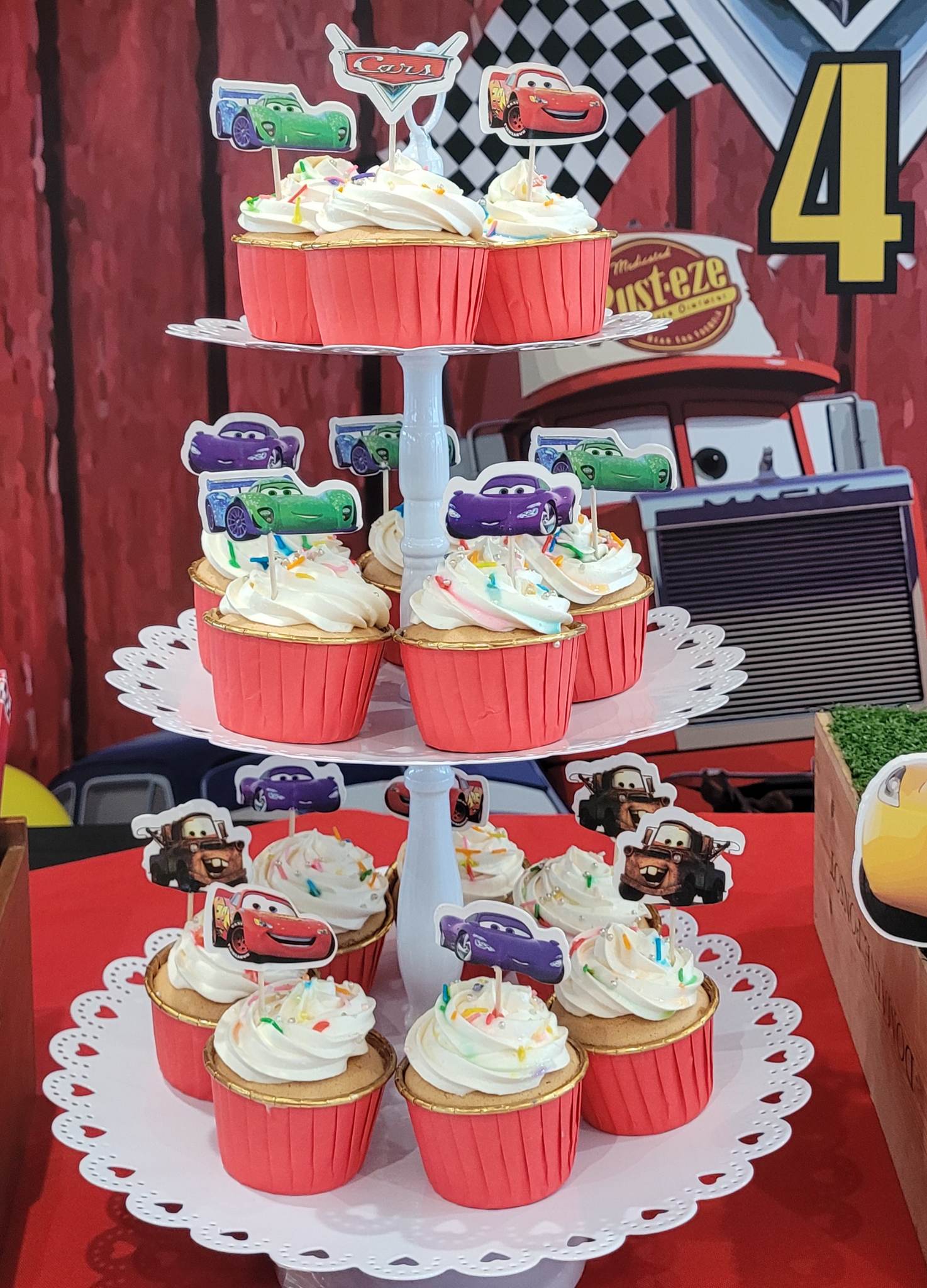 Lightning Mcqueen Theme Birthday Decoration | Pixel Party SG