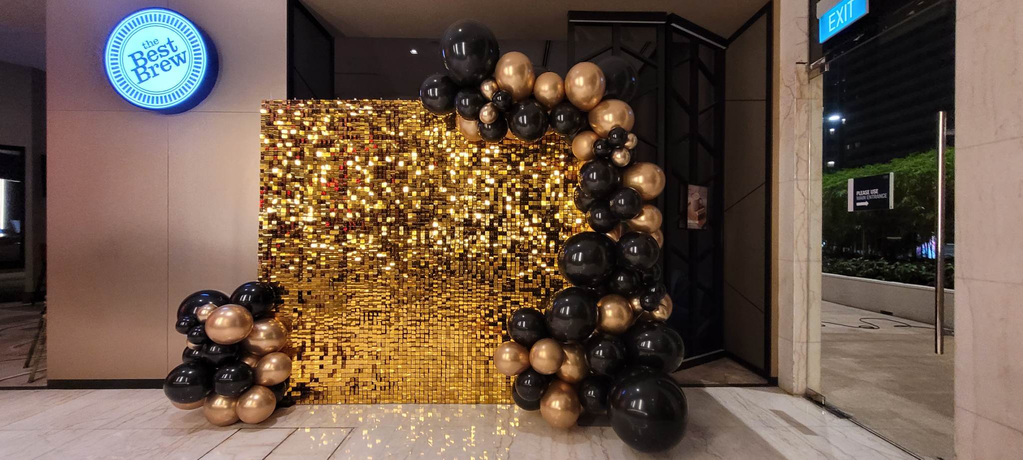 shimmer wall decoration