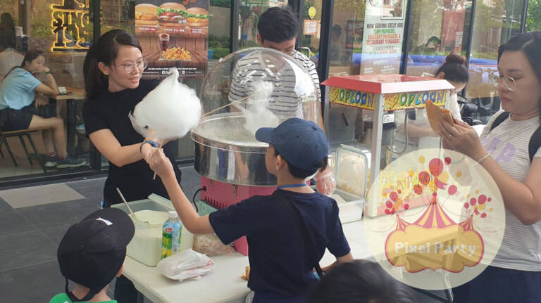 Popcorn and Candy Floss Rental Singapore
