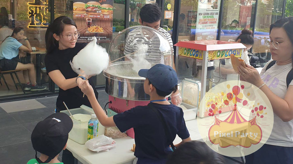Popcorn and Candy Floss Rental Singapore
