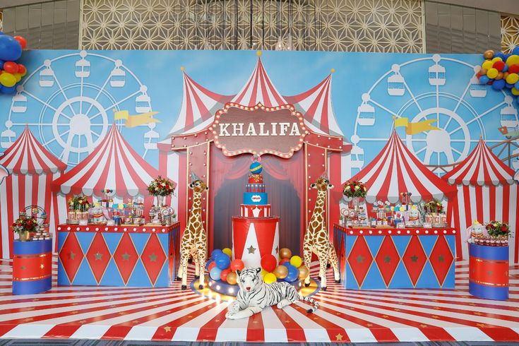 Carnival Craze Extravaganza Birthday Theme Singapore