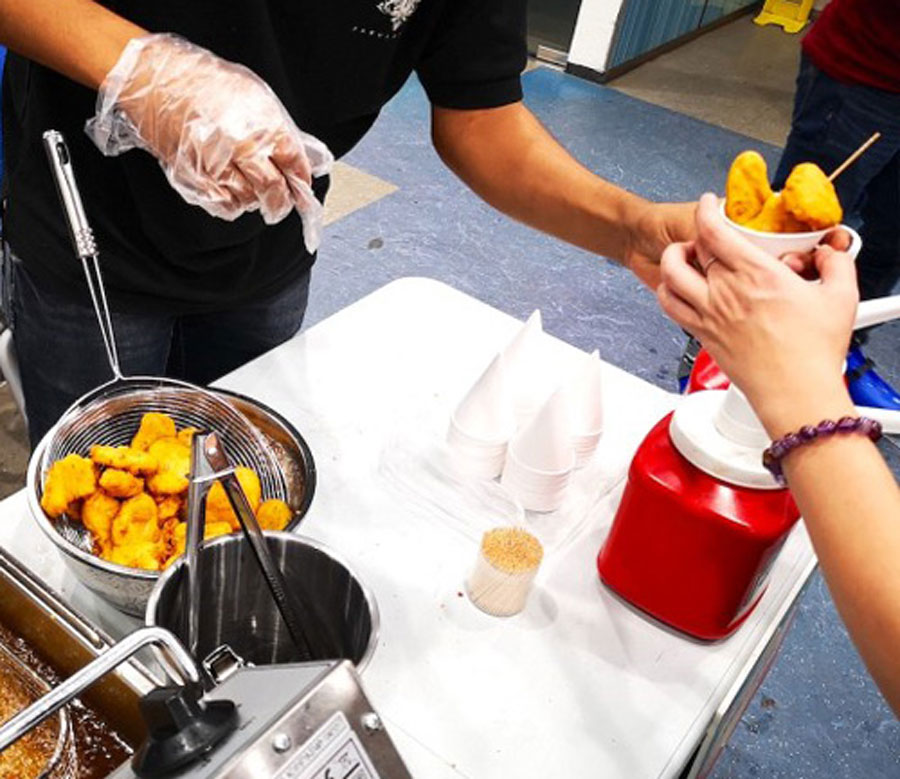 Chicken Nuggets Live Station Singapore