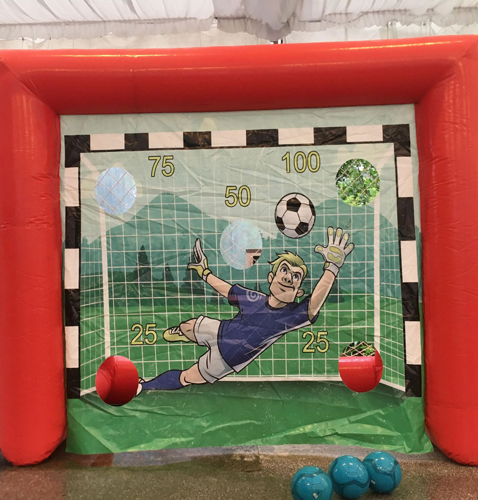 Soccer Inflatable Game Rental Singapore