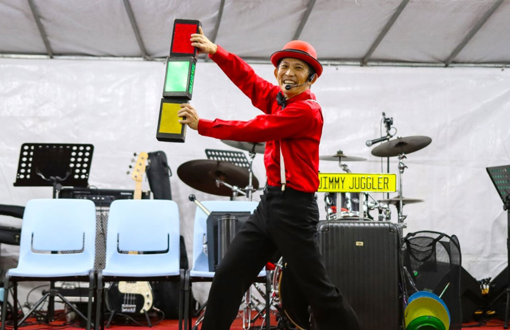 Juggler Show Performance Singapore