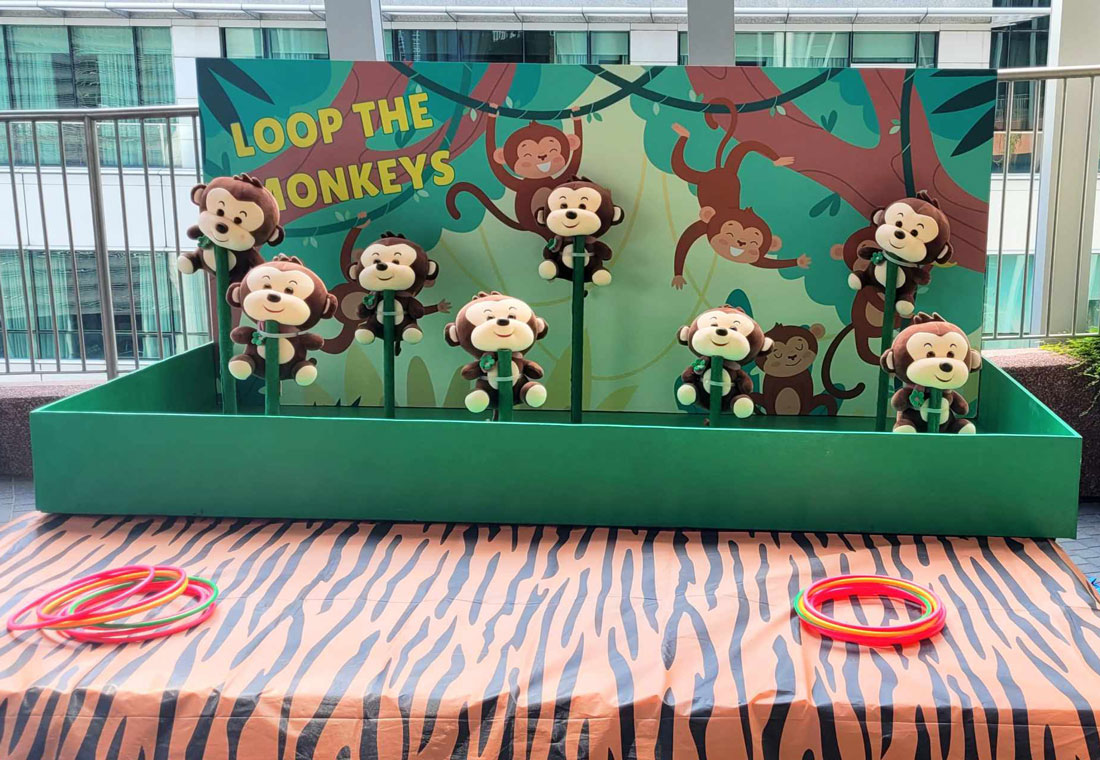Loop The Monkey Carnival Deluxe Games Rental