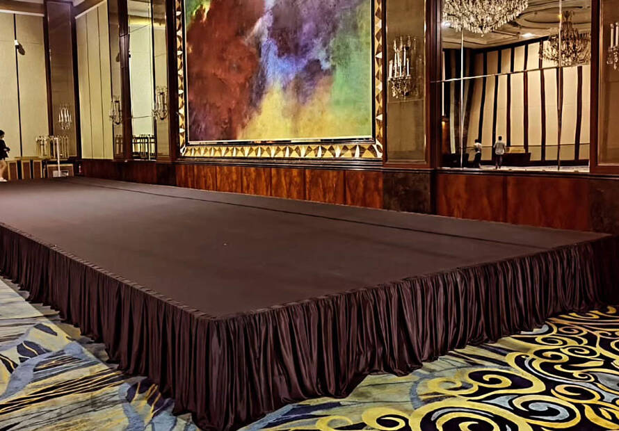 Stage Rental & Custom Backdrop Setup Singapore