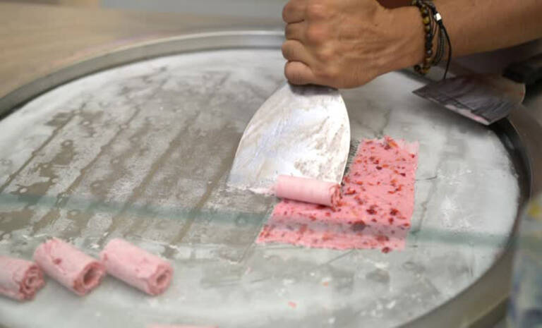 Thai Rolled Ice Cream