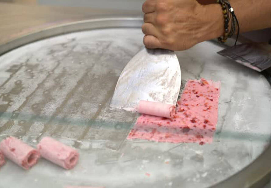 Thai Rolled Ice Cream