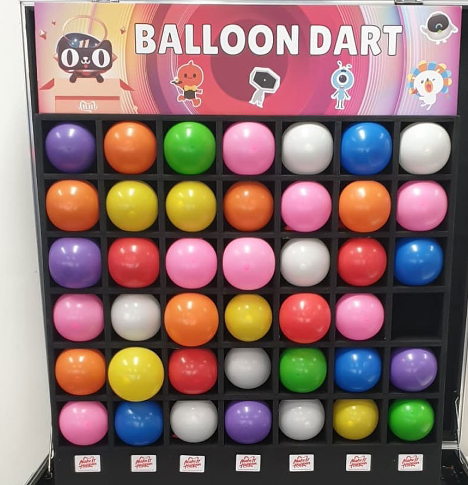 Balloon Dart Game Box Rental Singapore
