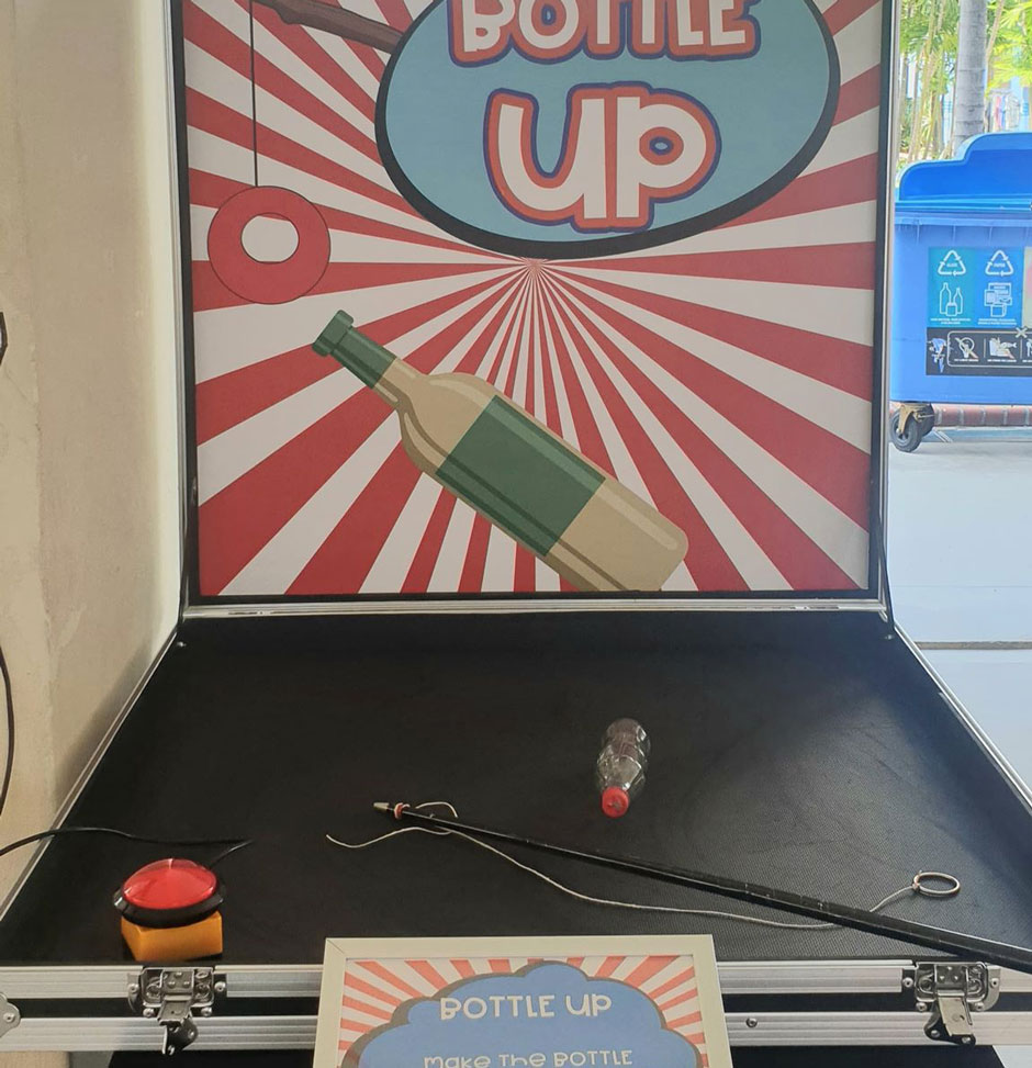 Bottle Up Game Box Rental Singapore