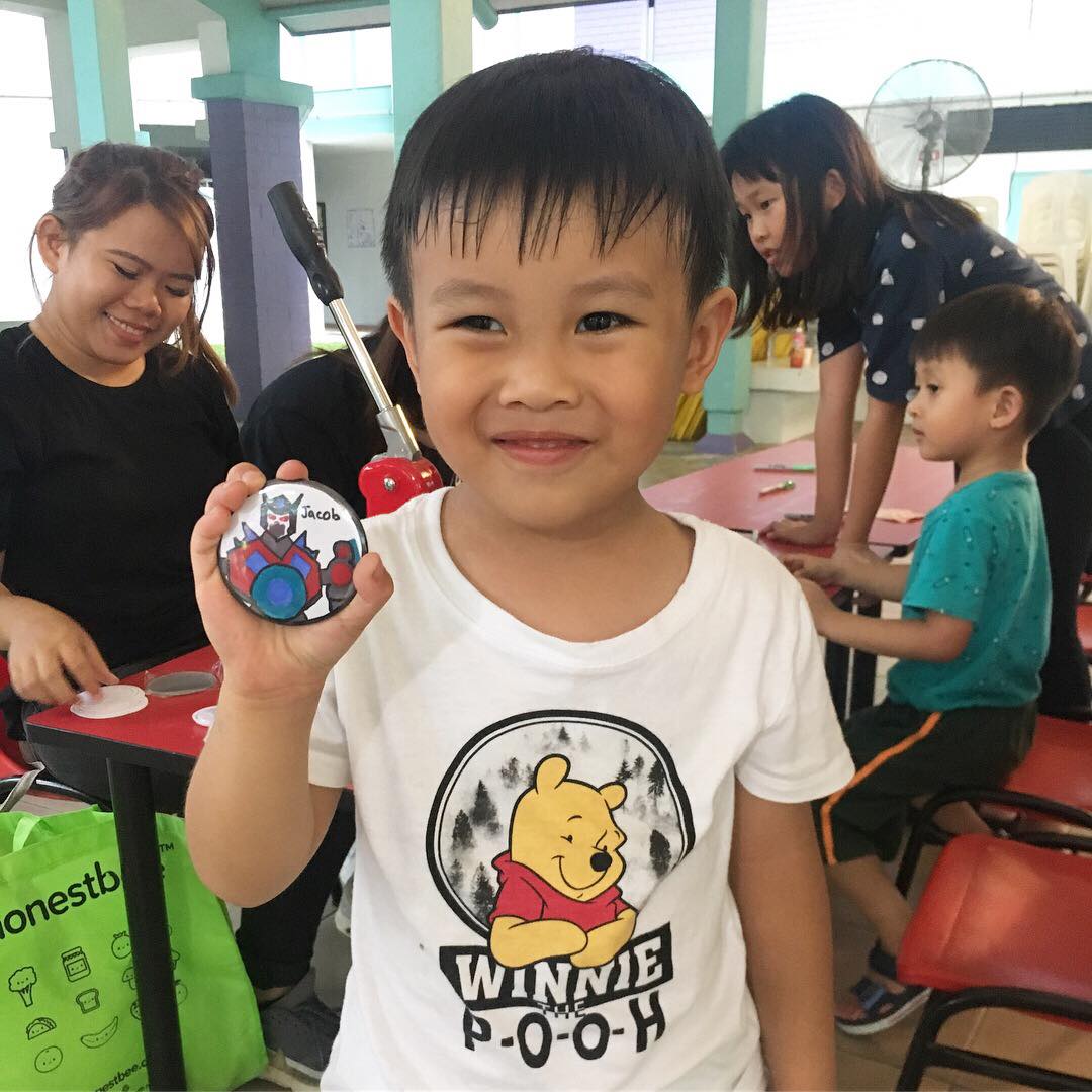 Button Badge Making Booth Rental Singapore