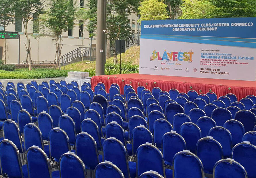 Table and Chair Rental Singapore