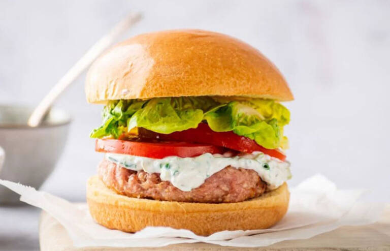 Chicken Burger Live Station Singapore