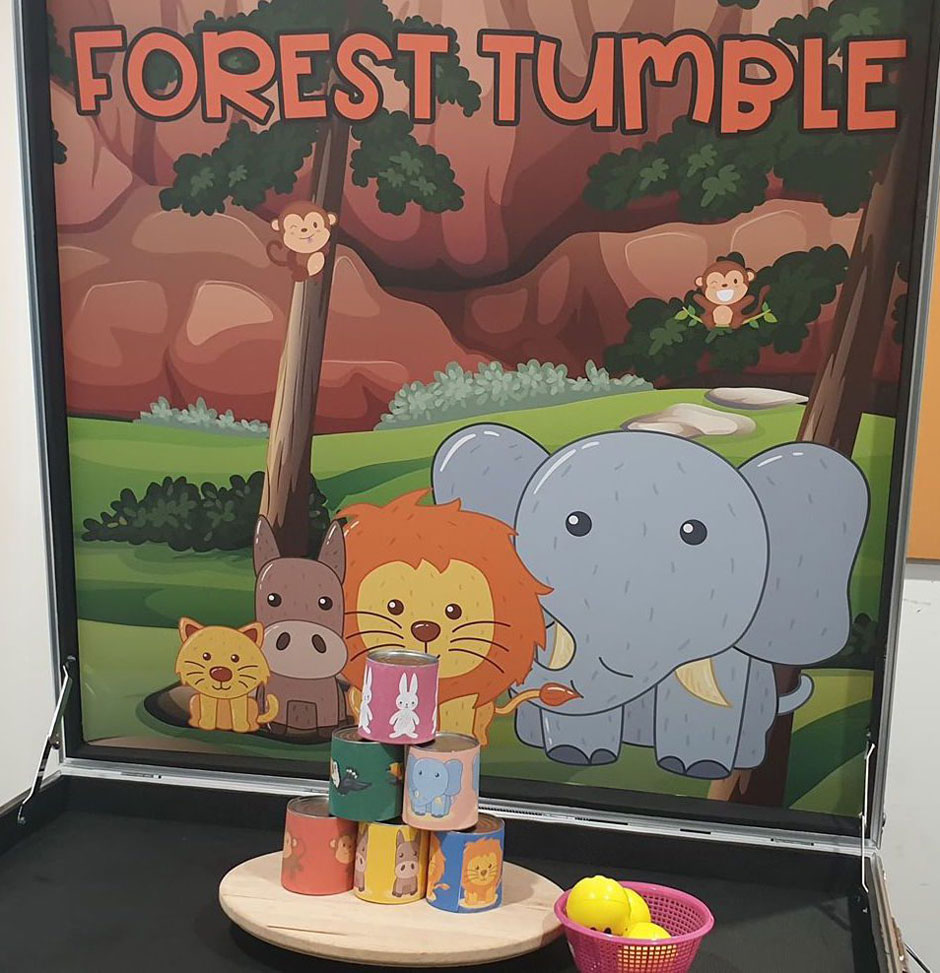Forest Tumble Carnival Game Box Rental Singapore
