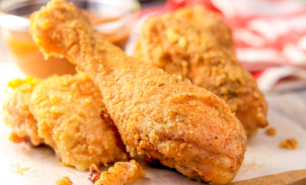 Fried Chicken Drumlets Live Station Singapore