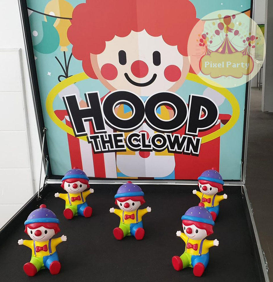Hoop The Clown Game Box Rental Singapore