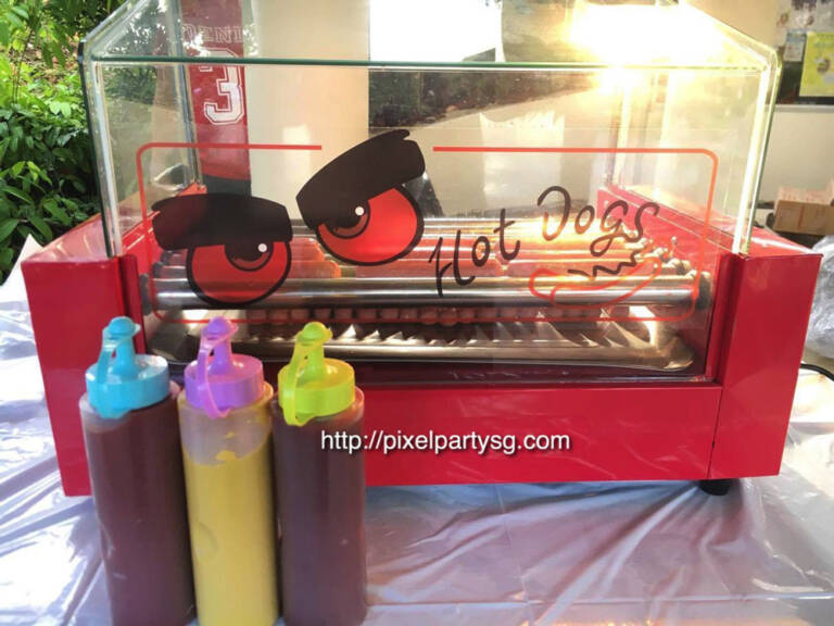 Hot Dog Bun Live Station Singapore