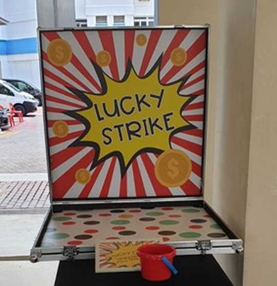 Lucky Strike Carnival Game Booth Rental Singapore