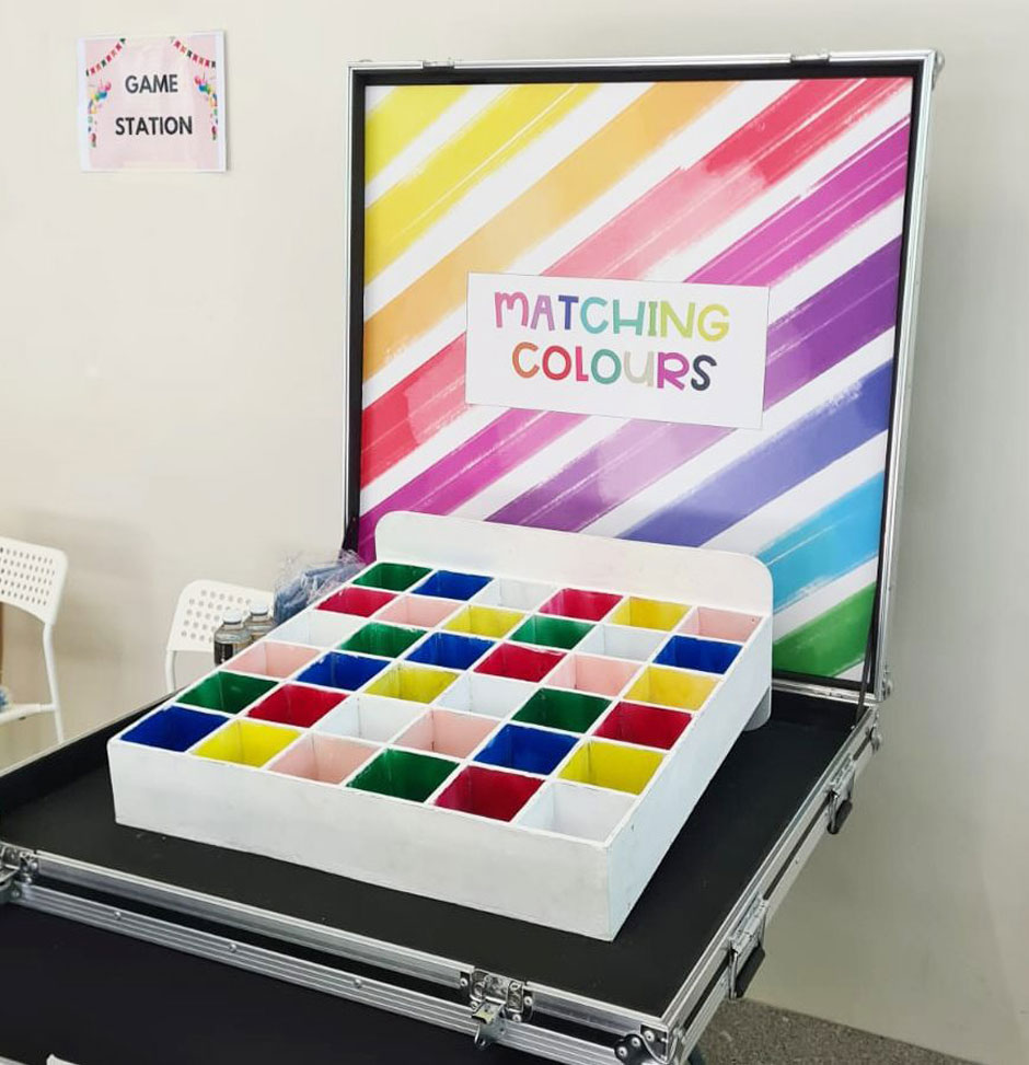 Matching Colours Carnival Game Box Rental Singapore