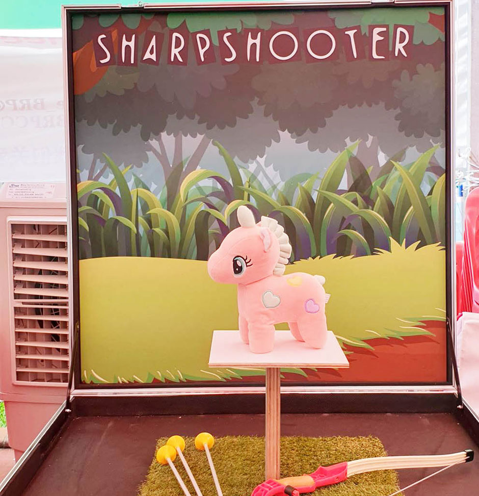 Sharp Shooter Carnival Game Box Rental Singapore