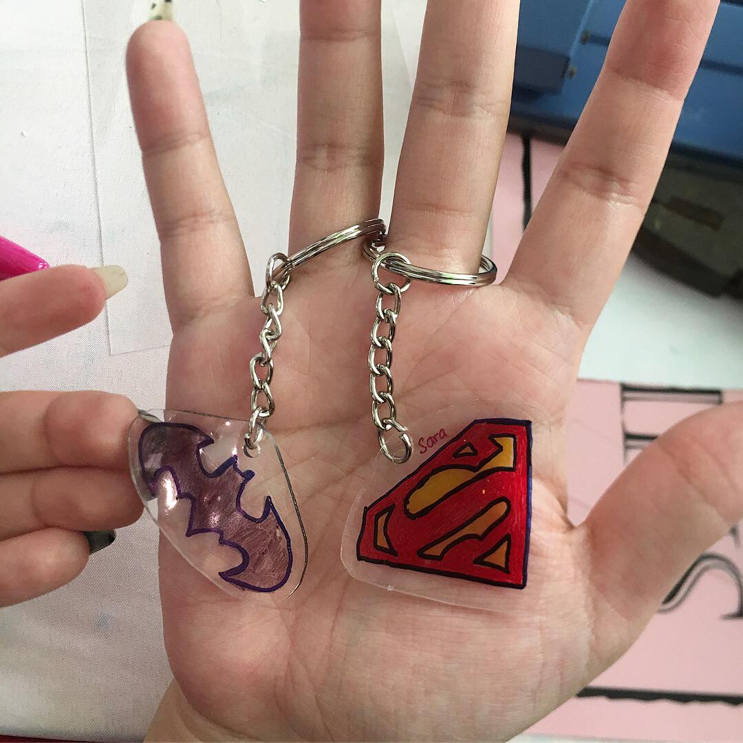 Shrink Art Keychain singapore