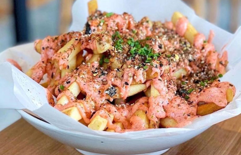 Mentaiko Fries Live Station Rental Singapore