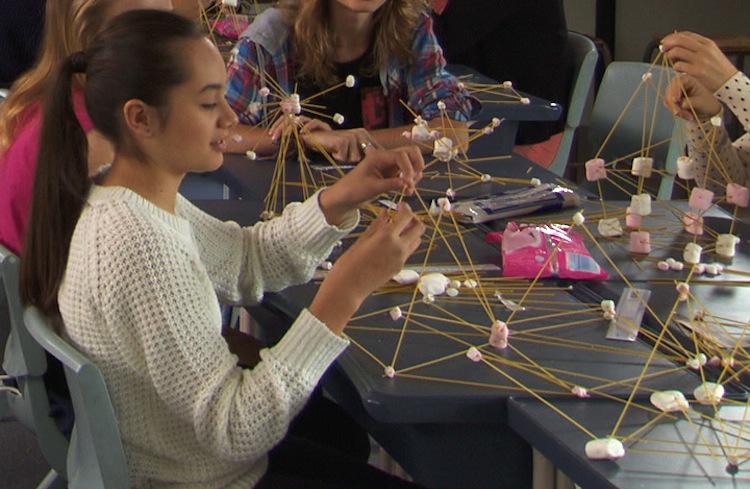 Marsh mallow tower challenge singapore