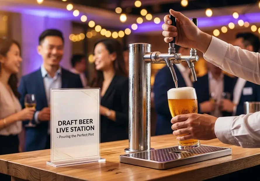 Draft Beer Station Rental Singapore