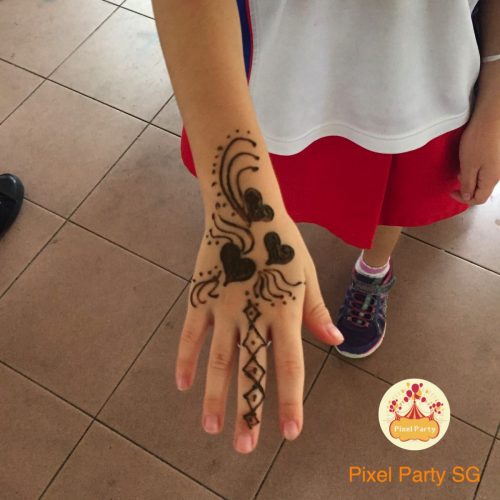 simple henna tattoo designs for kids