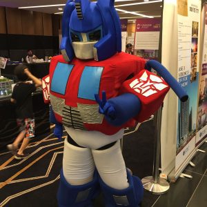 Transformer mascot Transformer mascot