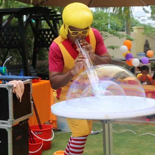 bubble show service