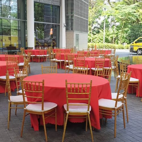 table and chair rental singapore